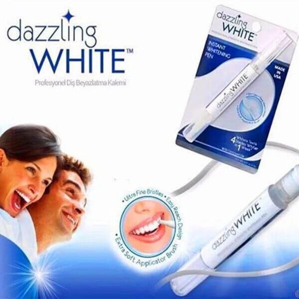 dazzling white قلم تبييض الأسنان