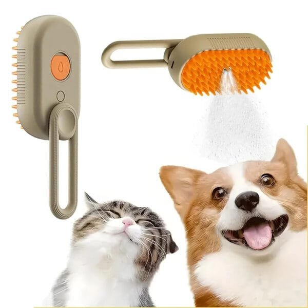spray handle  مشط للعناية بالحيوانات